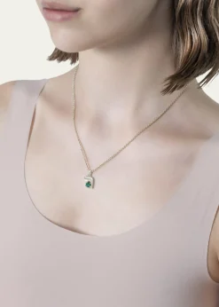 Procaccia Jewelry18K Gold Hebrew RESH Initial Necklace