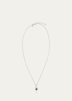 Procaccia Jewelry18K Gold Hebrew QUF Initial Necklace