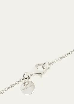 Procaccia Jewelry18K Gold Hebrew MEM Initial Necklace