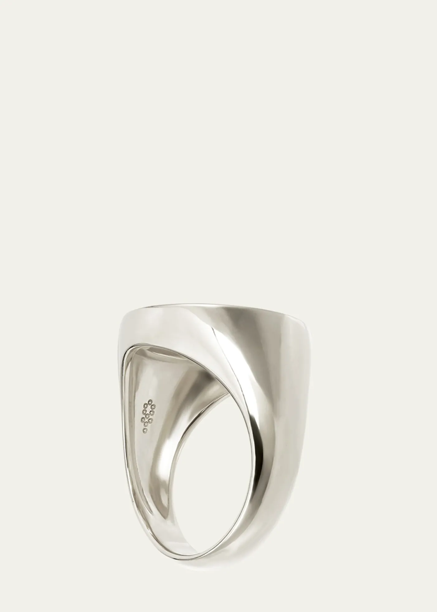 Procaccia Jewelry18K Gold Hebrew ZAYN Initial Signet Ring