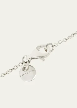 Procaccia Jewelry18K White Gold The Good Eye Pendant Necklace
