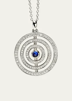 Procaccia Jewelry18K White Gold The Good Eye Pendant Necklace