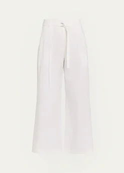 Proenza Schouler White LabelCropped Raver Pants in Poplin