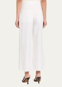 Proenza Schouler White LabelCropped Raver Pants in Poplin