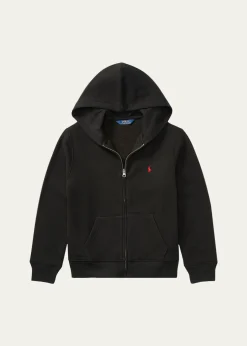 Ralph Lauren ChildrenswearBoy's Knitted Fleece Hoodie, Size 2-7
