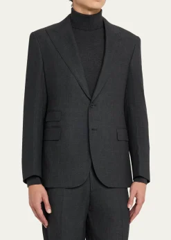 Ralph Lauren Purple LabelGregory Hand-Tailored Birdseye Suit