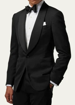 Ralph Lauren Purple LabelGregory Hand-Tailored Wool Shawl Tuxedo