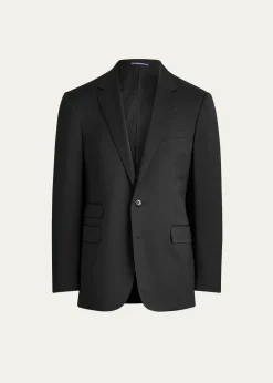 Ralph Lauren Purple LabelGregory Hand-Tailored Wool Serge Suit