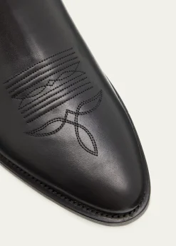 Ralph Lauren Purple LabelLeather Chelsea Western Boot
