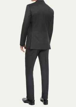 Ralph Lauren Purple LabelMen's Gregory Hand-Tailored Wool Serge Suit