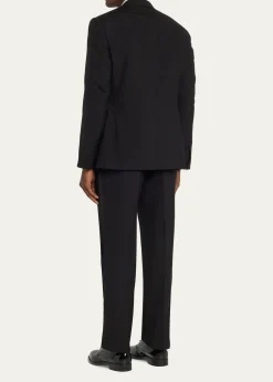 Ralph Lauren Purple LabelGregory Hand-Tailored Wool Peak Tuxedo