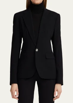Ralph Lauren CollectionParker Wool Crepe Jacket