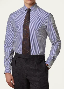 Ralph Lauren Purple LabelBengal-Stripe Shirt