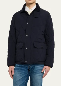 Ralph Lauren Purple LabelCarleton Quilted Down Jacket