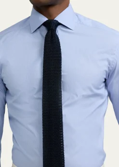 Ralph Lauren Purple LabelKnit Silk Tie