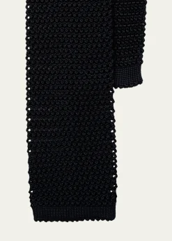 Ralph Lauren Purple LabelKnit Silk Tie