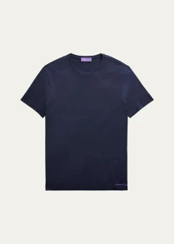Ralph Lauren Purple LabelMen's Short-Sleeve Crewneck T-Shirt