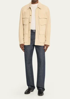 Ralph Lauren Purple LabelMen's Suede Field Jacket