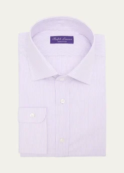 Ralph Lauren Purple LabelMini-Bengal-Stripe Shirt