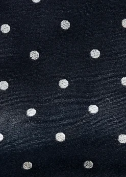 Ralph Lauren Purple LabelPolka-Dot Silk Satin Tie