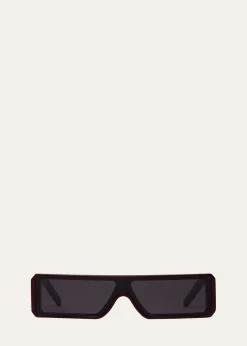 Rick OwensMen's Gethshades Rectangle Sunglasses
