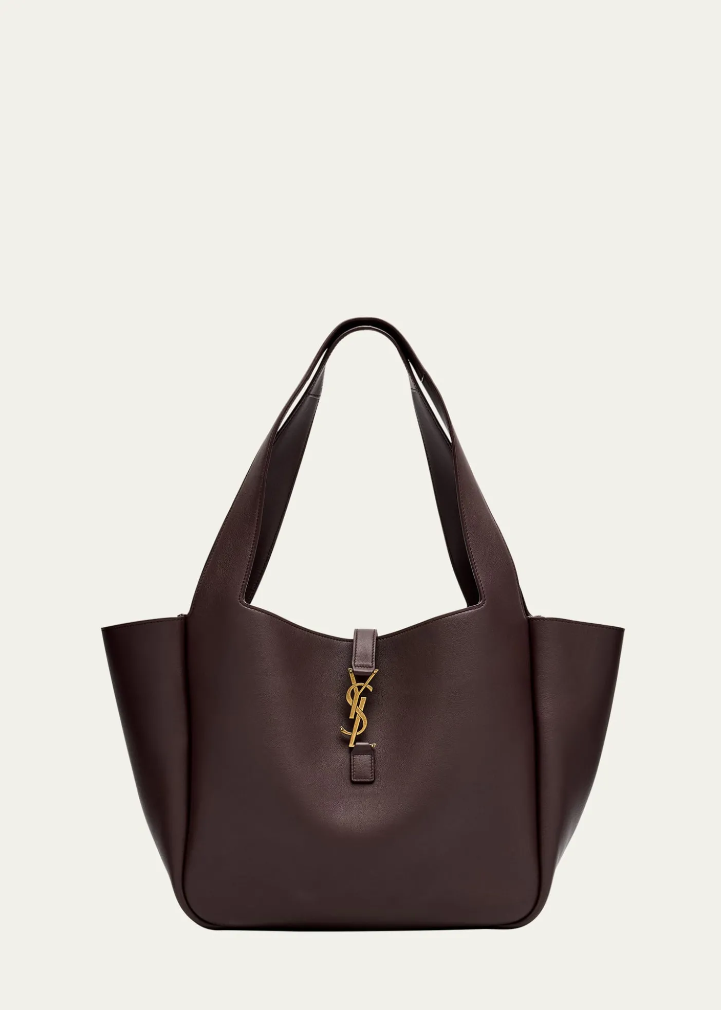 Saint LaurentLe 5 À 7 Bea YSL Tote Bag in Calfskin Leather