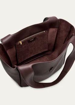 Saint LaurentLe 5 À 7 Bea YSL Tote Bag in Calfskin Leather