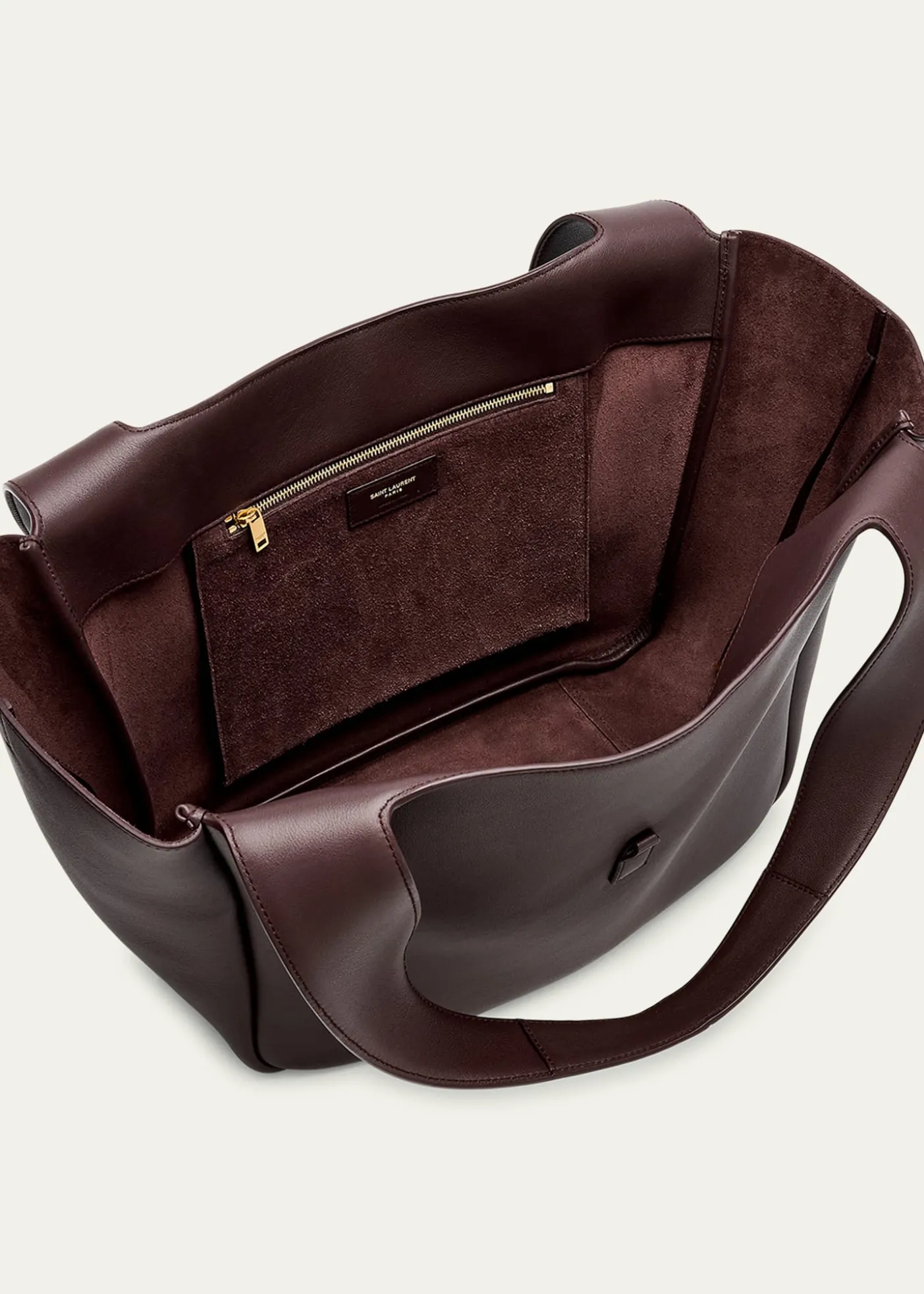 Saint LaurentLe 5 À 7 Bea YSL Tote Bag in Calfskin Leather
