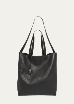 Saint LaurentMen's Large Leather Shopper Bag