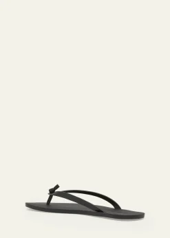 Saint LaurentMen's Leather Thong Sandals