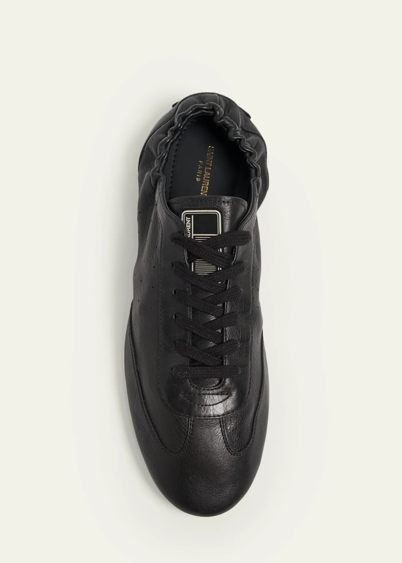 Saint LaurentMen's Lewis Grained Leather Sneakers