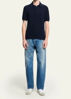 Saint LaurentMen's Lewis Leather & Suede Sneakers