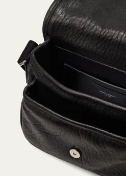 Saint LaurentMen's Niki Small Messenger Bag in Grained Lambskin