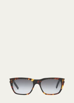 Saint LaurentMen's SL 5980 Acetate Rectangle Sunglasses