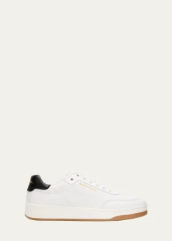 Saint LaurentMen's SL/61 Leather Low-Top Sneakers