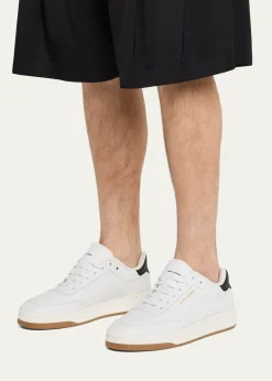 Saint LaurentMen's SL/61 Leather Low-Top Sneakers