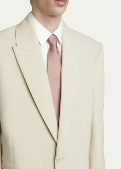Saint LaurentMen's Wool-Silk Relaxed Sport Coat