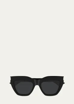 Saint LaurentSL759 Recycled Acetate Square Sunglasses