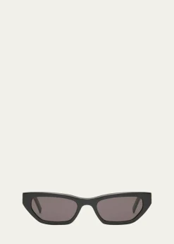 Saint LaurentYSL Plastic Cat-Eye Sunglasses