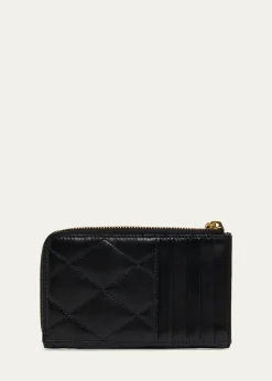 Saint LaurentYSL Quilted Leather Wallet