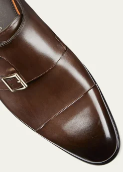 SantoniMen's Ira Double-Monk Leather Shoes