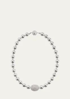 Saule LabelCassia Necklace in Silver Sheer