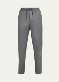 SeaseMen's Summer Mindset Flannel Drawstring Pants