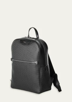 SerapianMen's Stepan and Leather Backpack