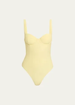 SIMKHAIKyle Bustier One-Piece Swimsuit