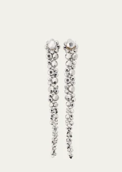 Simone RochaCrystal Drip Earrings