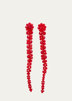 Simone RochaCrystal Drip Earrings