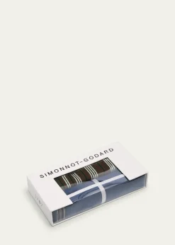 Simonnot GodardMen's 2-Pack Egyptian Cotton Handkerchiefs