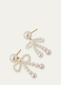 Sophie Bille BraheBow Drop Earrings