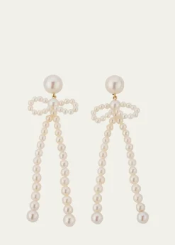 Sophie Bille BraheBow Rosette Dangle Earrings